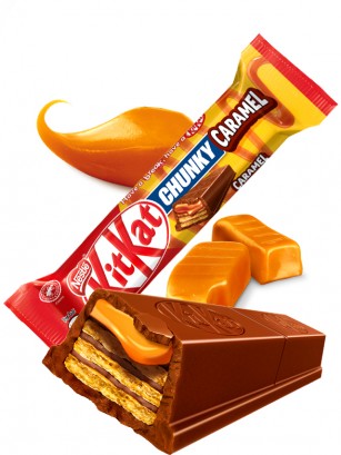 Gran Kit Kat de Chocolate y Caramelo 43,5 grs.