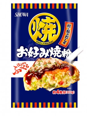 Harina Okonomiyaki Sabor Bonito | Receta de Osaka 200 grs.