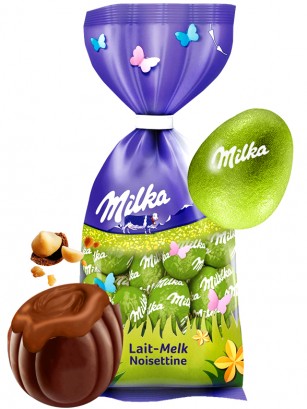 Mini Huevos de Chocolate Nocciola | Milka 100 grs.
