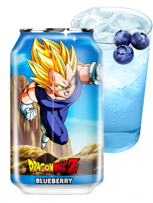 Refresco Kawaji Arándanos | Dragon Ball Z | Vegeta Super Saiyan 330 ml.