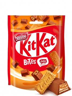 Kit Kat Bites de Chocolate y Crema de Lotus 90 grs.