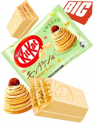 Mini Kit Kats Postre Mont Blanc | Winter | 10 Unidades