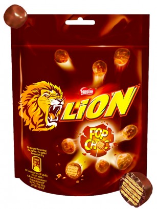 Pops Crujientes de Chocolate | Lion Nestle 140 grs.
