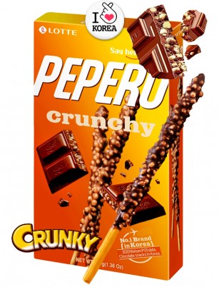 Pepero Lotte Choco Crunky Toppings | 39 grs.