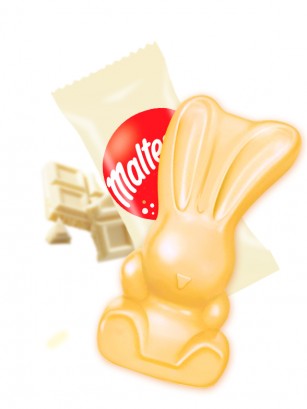 Mini Conejito de Pascua Chocolate Blanco | Maltesers Mini Bunnies | Unidad