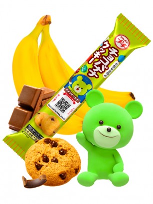 Mini Cookies de Plátano & Chocolate | Petit Kuma 49 grs.