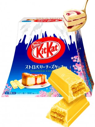 Mini Kit Kats Cheesecake | Monte Fuji | Special Souvenir | 8 Unidades