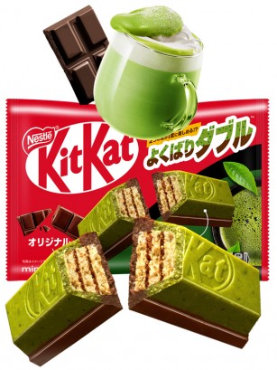 Mini Kit Kats DUO de Matcha y Chocolate | 10 Unidades