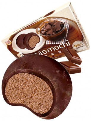 Mochis Doble Chocolate Trufado Ganaché | Cacao Mochi 8 uds