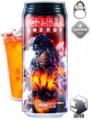 Bebida Energética Godzilla Energy II | + Cafeina 210 mg. | 500 ml.