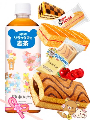 Bebida Rilakkuma & Sweets Kinder & Mulino Bianco | Sakura Hanami