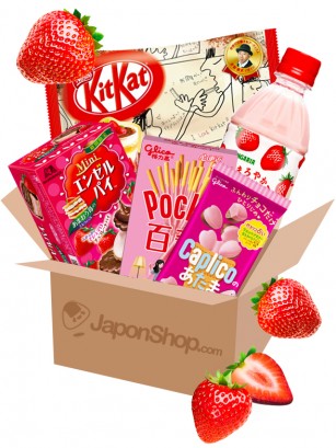 JAPONSHOP Caja Sorpresa Love Fresa | Pedido GRATIS!