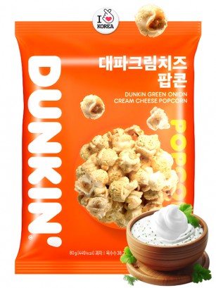 Palomitas Coreanas Dunkin | Queso Crema y Cebolleta 80g.