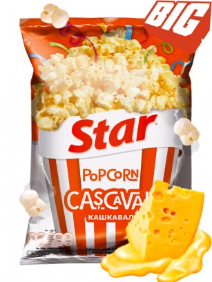 Palomitas Sabor Extra Queso | Star | BIG 80g.