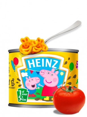 Pasta con Tomate de Peppa Pig | Heinz 205 grs.