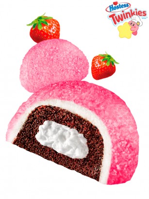 Pastelito SnowBall con Coco, Fresa, Nubes y Crema | Twinkies | Unidad