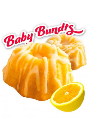 Pastelito Baby Bundts Sabor a Crema de Limón | Unidad