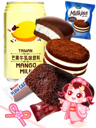 PACK PERFECTO Drink Milk Mango & Kinder & Oreo Cakke Blackpink & Friends | Sakura Hanami Outlet
