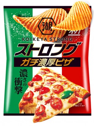 Patatas Koikeya Strong Pizza Rich 52 grs.