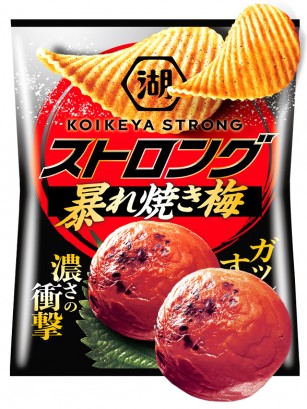 Patatas Fritas Koikeya Strong de Ciruela Ume Asada 52 grs.