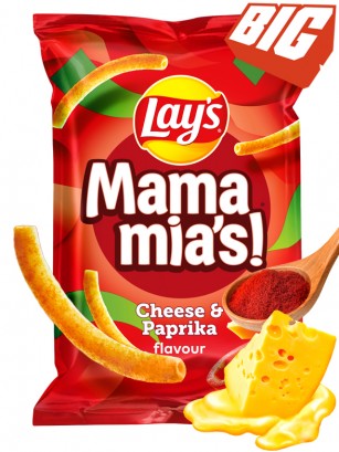 Snack Pajitas Lays Queso y Paprika | Mama mia's 125 grs.