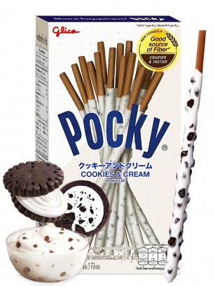 Pocky Cookies & Cream | Nueva Receta 41 grs.