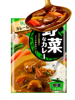 Curry Fresco Japonés Con Verduras | Medio Picante 200 grs.