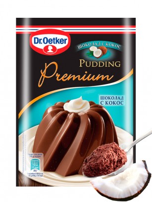 Preparado para Pudding de Chocolate con Coco | Premium | 4 raciones