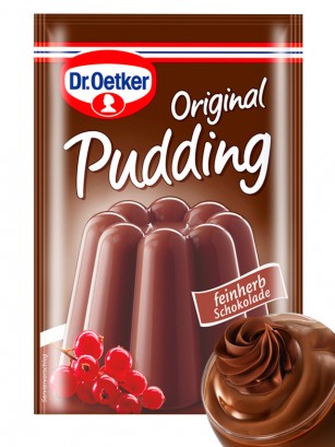 Preparado para Pudding de Chocolate Negro | 4 raciones