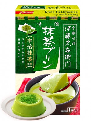 Preparado para Pudding Matcha de Kyoto | Repostería Ito Kyuemon 50 grs.