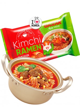 Fideos Ramen Coreano Kimchi | Garak 120 grs.