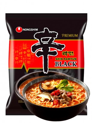 Fideos Ramen Coreanos Shin Ramyun | Black Premium