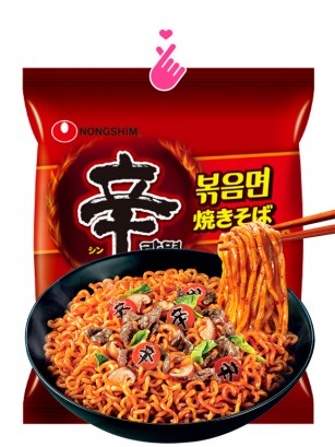 Yakisoba Coreano Shin Ramyun Hot & Spicy | 131 grs.