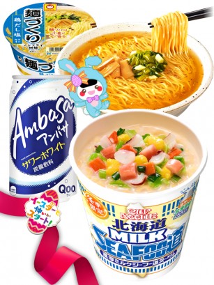 Pack Duo Ramen y Soda Milky | Outlet Gift Selection