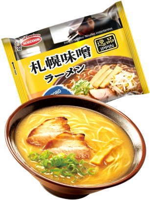 Fideos Ramen Ippin | Receta Miso de Sapporo 80g.