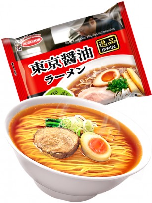 Fideos Ramen Ippin | Receta Shoyu de Tokyo 89 grs.