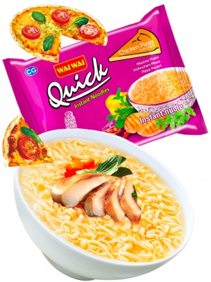 Ramen Sabor Pizza de Pollo | 75 grs.