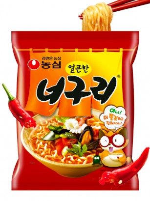 Fideos Udon Coreanos Neoguri Seafood & Surimi | Hot & Spicy