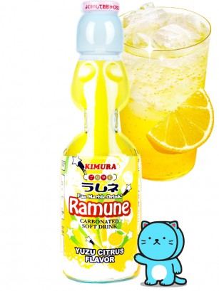 Soda Ramune Citrico Yuzu | Kimura 200 ml.