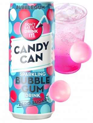 Refresco de Chicle | Candy Can | Sin Azúcar 330 ml.
