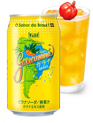 Refresco Japonés Guaraná Brasil | Cheerio 350 ml.