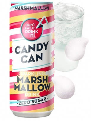 Refresco de Marshmallow | Candy Can | Sin Azúcar 330 ml.