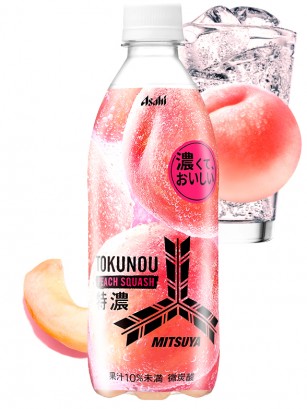 Refresco Mitsuya Luxury Momo Akatsuki Sparkling | Premium | 500 ml.