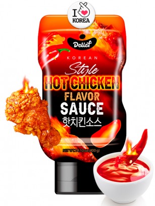 Salsa Coreana Hot Chicken | Picante 400 grs.