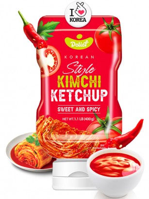 Salsa Coreana de Ketchup con Kimchi | Sweet & Spicy 375 grs.