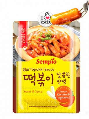 Salsa Fresca Coreana Topokki | Sabor Medio Picante 150 grs.