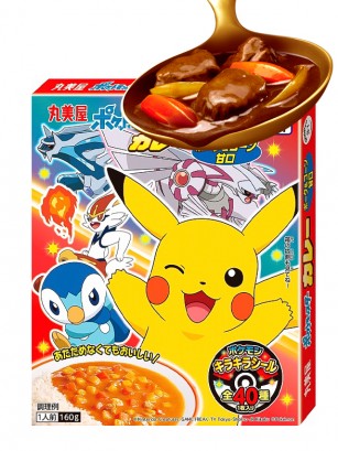 Salsa de Curry Japonesa con Cerdo y Maíz | Nueva edición Pokemon 160 grs.