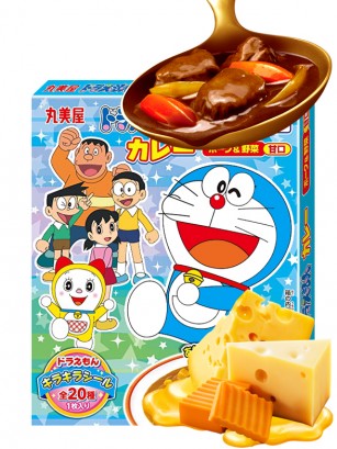 Salsa de Curry Japonesa con Cerdo y Queso | Doraemon 145 grs.