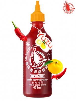 Salsa Sriracha Chili Picante con Yuzu 455 ml.