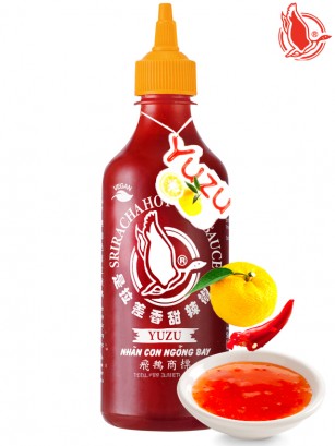 Salsa Sriracha Chili Picante con Yuzu 455 ml.